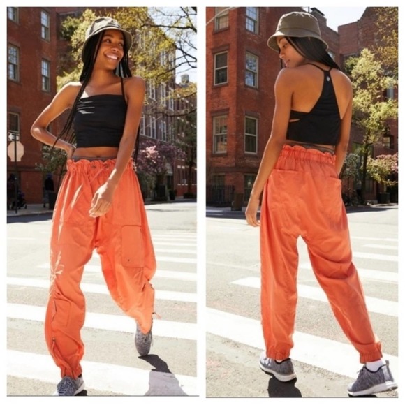 Free People Pants - NWOT! Free People FP Movement Spring Trekker Cargo Zip Ankle Pants 16059